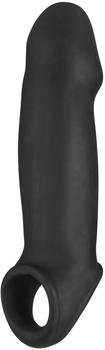 Sono No 17 Dong Extension Penis Sleeve Black