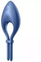 Satisfyer Bullseye - App-gesteuerter Vibrations-Penisring f&uuml;r M&auml;nner (blau)