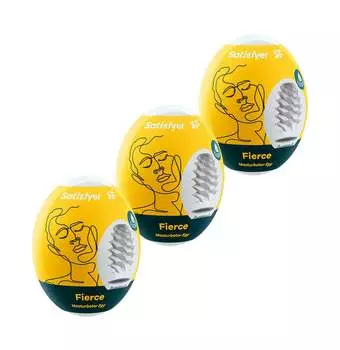 Satisfyer Masturbator Egg Fierce (3 Stk.)