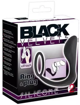 Black Velvets Ring + Plug