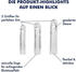 E.I.S. Veined Penis Sleeve transparent 16-19cm (3pcs.)