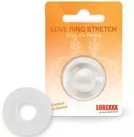 Lubexxx Cockring aus Silikon, transparent, 1 St&uuml;ck