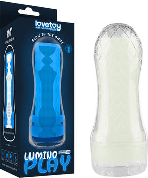 LoveToy Lumino Play Masturbator 1 20,5 cm transparent