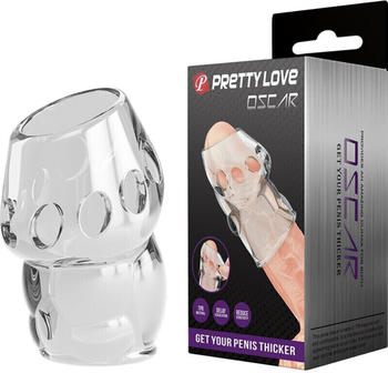 Pretty Love Oscar Penis Sleeve transparent