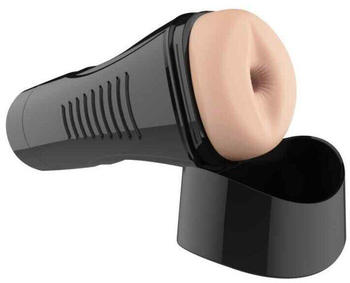 Shots Toys Self Lubrication Easy Grip Masturbator XL Anal Flesh