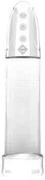 Shots Toys Automatic Rechargeable Luv Pump - Transparent