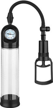 E.I.S. Penis Pump for XXL Penis 28 cm black/transparent