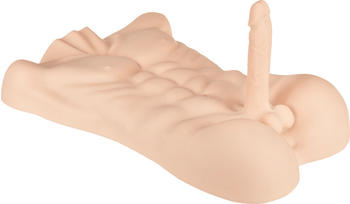 E.I.S. Männertorso 58 cm natur-hell
