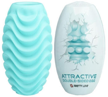 Pretty Love Mastubartor Ei doppelseitig blau