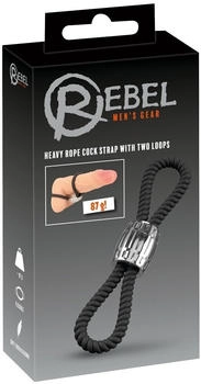 You2Toys Rebel Heavy Rope Cock Strap 2L You2Toys Rebel Heavy Rope Cock Strap 2L