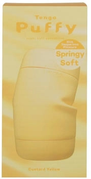 Tenga Puffy Custard Yellow Tenga Puffy Custard Yellow