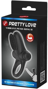 Pretty Love Vibrant Penis Ring 2 black