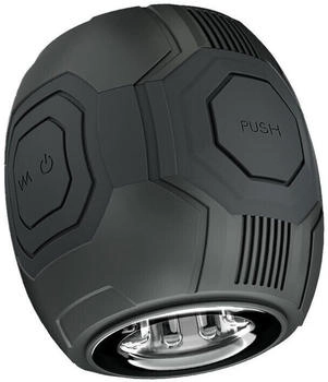 Blush M for Men Dome X Vibrating Masturbator Black