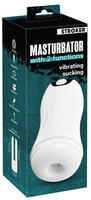 Stroker - Handlicher Masturbator mit Schutzkappe 1 St
