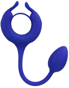 CalExotics Admiral Weighted Cock Ring Blue