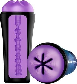 XR Brands Creature Cocks Wormhole Alien Stroker purple