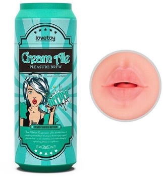 LoveToy Masturbator Cream Ale Mouth Masturbator