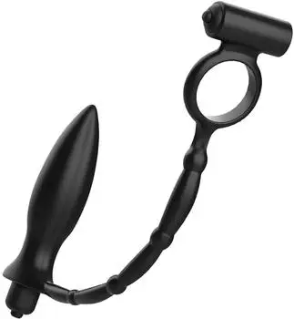 Addicted Toys Anal Massager And Cock Ring