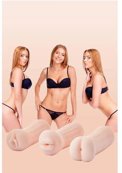 Dreamtoys The Girl Next Door Tina Set mit 3 Masturbatoren