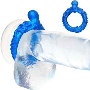 XR Brands Poseidon's Octo Penisring blue