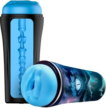 XR Brands Pussidon Seemonster Masturbator blue