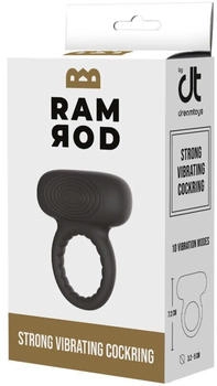 Dreamtoys Ramrod Strong Vibrating Cockring Black