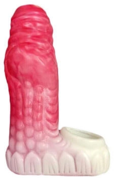 Bad Dragon Knotted Dog Monster Sleeve - Hellfire