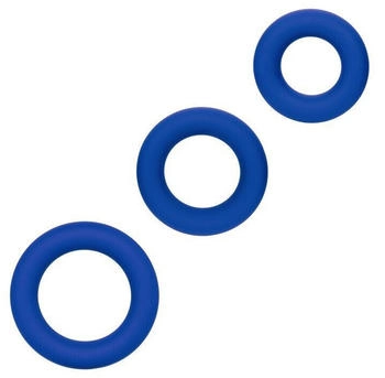 CalExotics Admiral Cock Ring Set Blue
