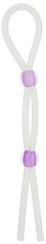 NMC Silicone Lasso Cock Ring Dual Beads