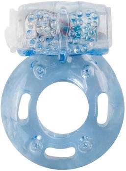 EasyToys Vibrating Cockring with Studded Clitoral Stimulator EasyToys Vibrating Cockring with Studded Clitoral Stimulator