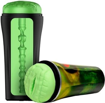 XR Brands Reptile Masturbator green