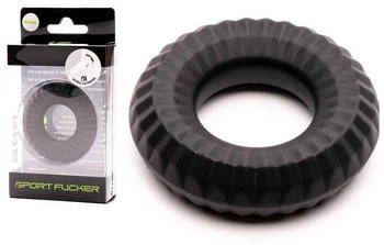Sport Fucker Liquid Silicone Nitro Ring - black