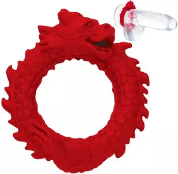 XR Brands Rise of the Dragon Penisring red