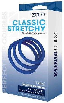 Zolo Classic Stretchy Silicone Cock Ring