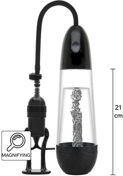 Hidden Desire Fusion X Magnifying Sleeve Penis Pump Black