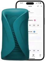 LOVENSE Handsfree-Masturbator Gush 2 Gr&uuml;n mit App-Steuerung