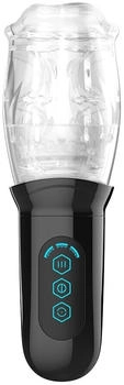 Rimba Toys - Orgastobator 05 - Male Masturbator - Black & Transparent