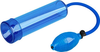 E.I.S. Penispumpe mit Messskala, 24 cm blau