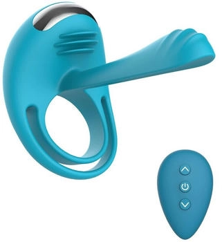 ToyJoy Passionate Joy Stick C-Ring Remote Blue