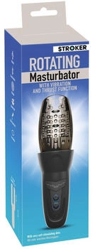 You2Toys Masturbator mit rotierender Soft Hülle Schwarz