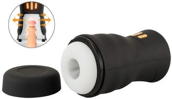 You2Toys Masturbator 4 Modi 17,2 cm Schwarz