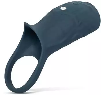 Boners Vibrierender Penissleeve Blau 12,8 cm