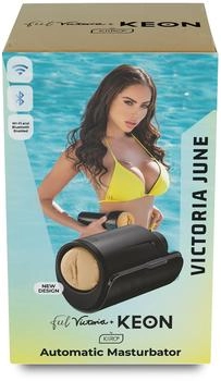Kiiroo Feel Victoria Kombi-Masturbator Beige 22 cm