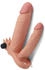 LoveToy Penishülle mit Vibration 18 cm Beige