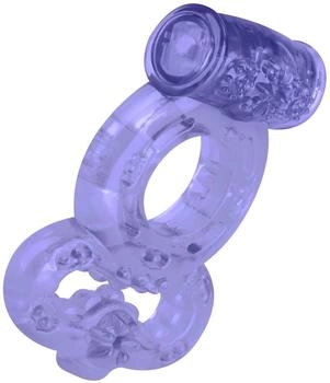 E.I.S. Penis- und Hodenring, 2 - 5 cm lila