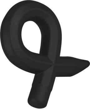 E.I.S. Eleganter Penisring, 2,5 - 5,5 cm schwarz