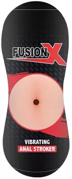Hidden Desire Vibrating Stroker Ass 18 cm Beige