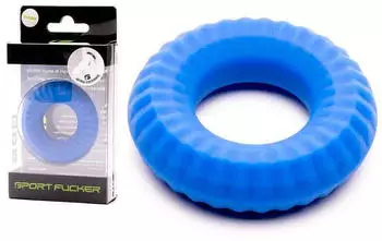 Sport Fucker Liquid Silicone Nitro Ring blue