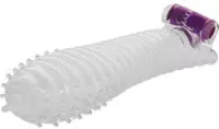 Ohmama - Strukturierte Penish&uuml;lle mit Vibration 1 St