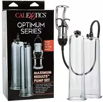 CalExotics Maximum Results Pump Set Penis Pumpe Transparent 2 Teilig